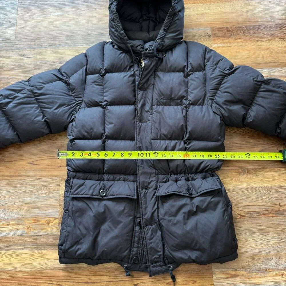 Vintage Eddie Bauer - Kara‎ Koram - Goose Down Parka Jacket - Black - Small